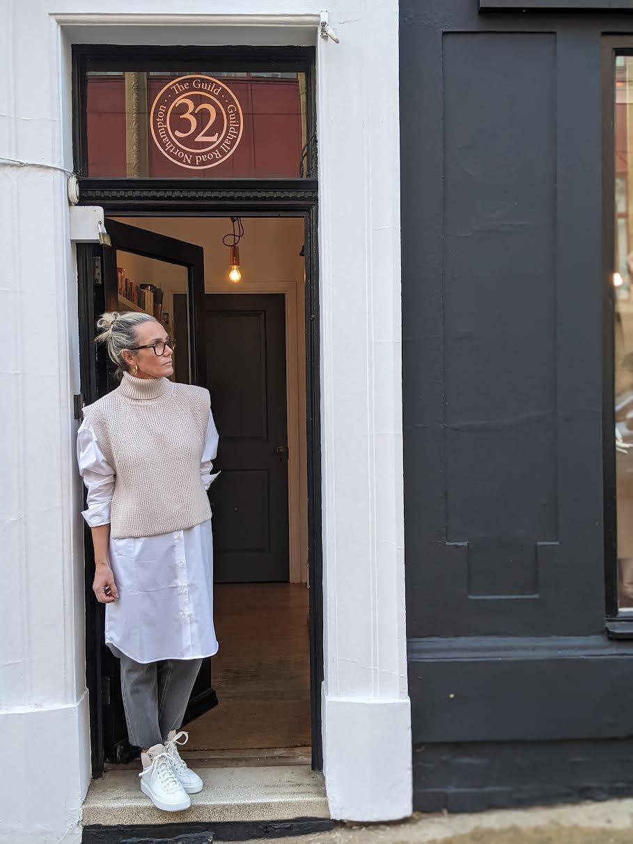 Samsoe Samsoe - Luana White Shirt Dress - 32 The Guild