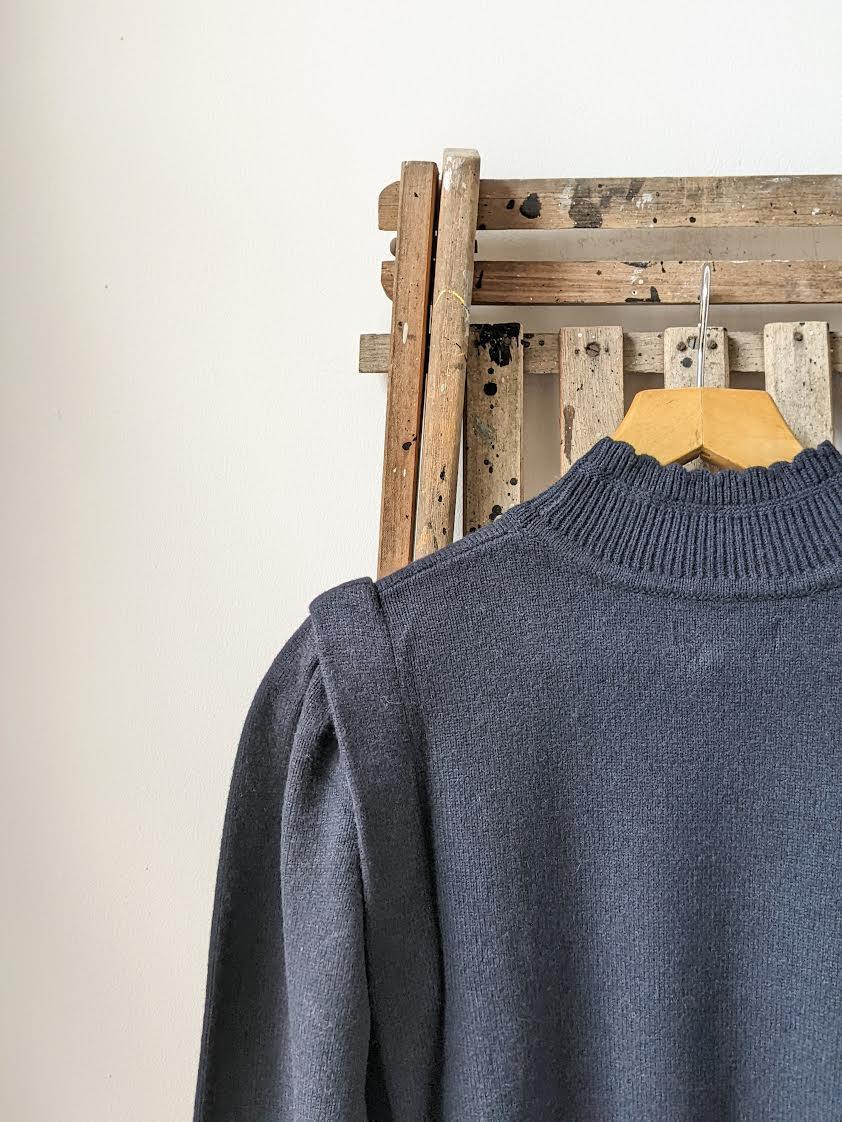 Isabel Marant Etoile - Lucile Navy Knit - 32 The Guild