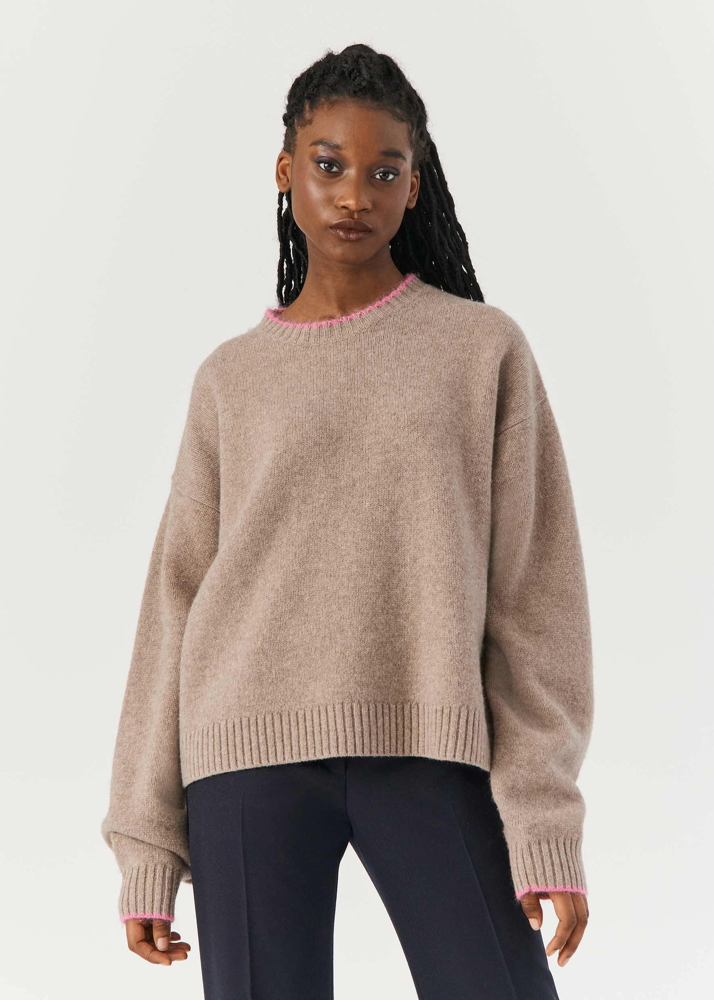 Bella Freud - Lux Crew Neck Yak Jumper - 32 The Guild