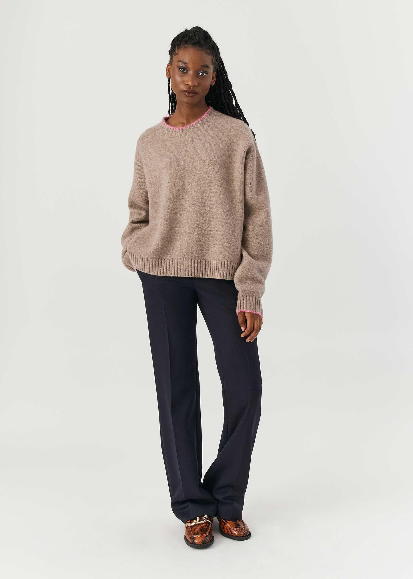 Bella Freud - Lux Crew Neck Yak Jumper - 32 The Guild