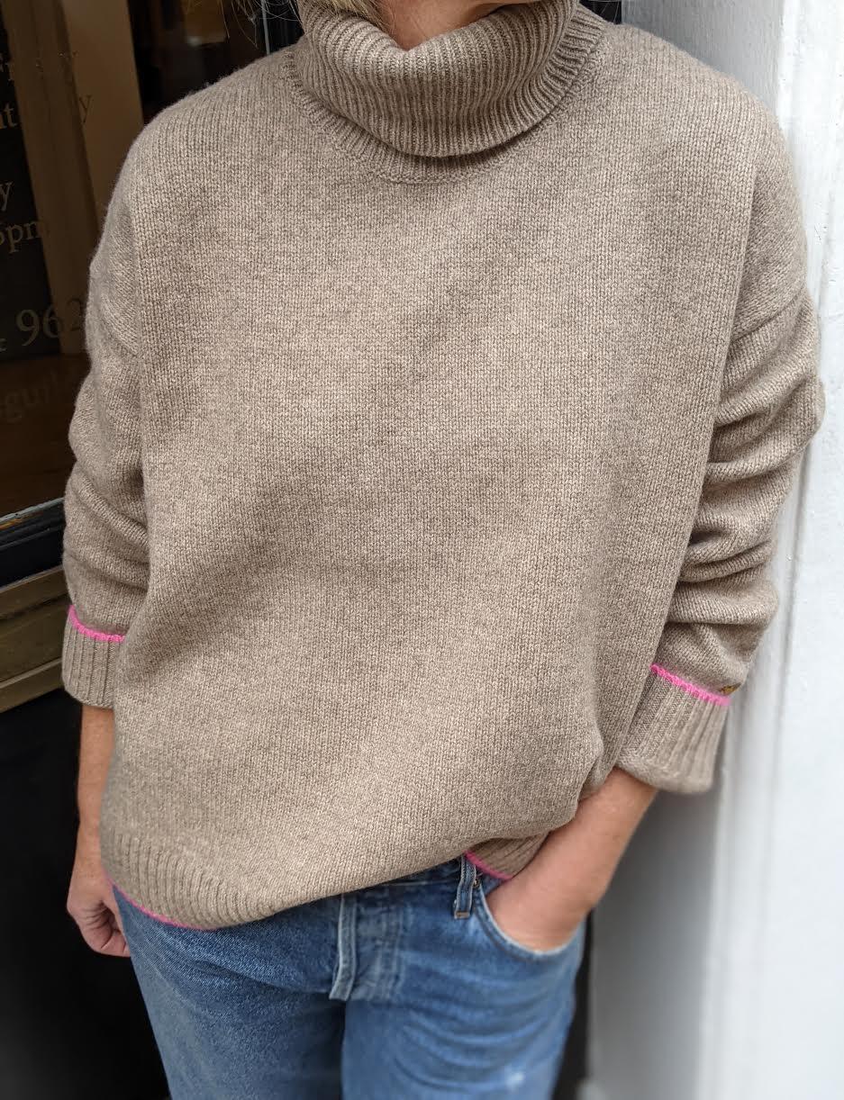 Bella Freud - Lux Roll Neck Yak Jumper - 32 The Guild