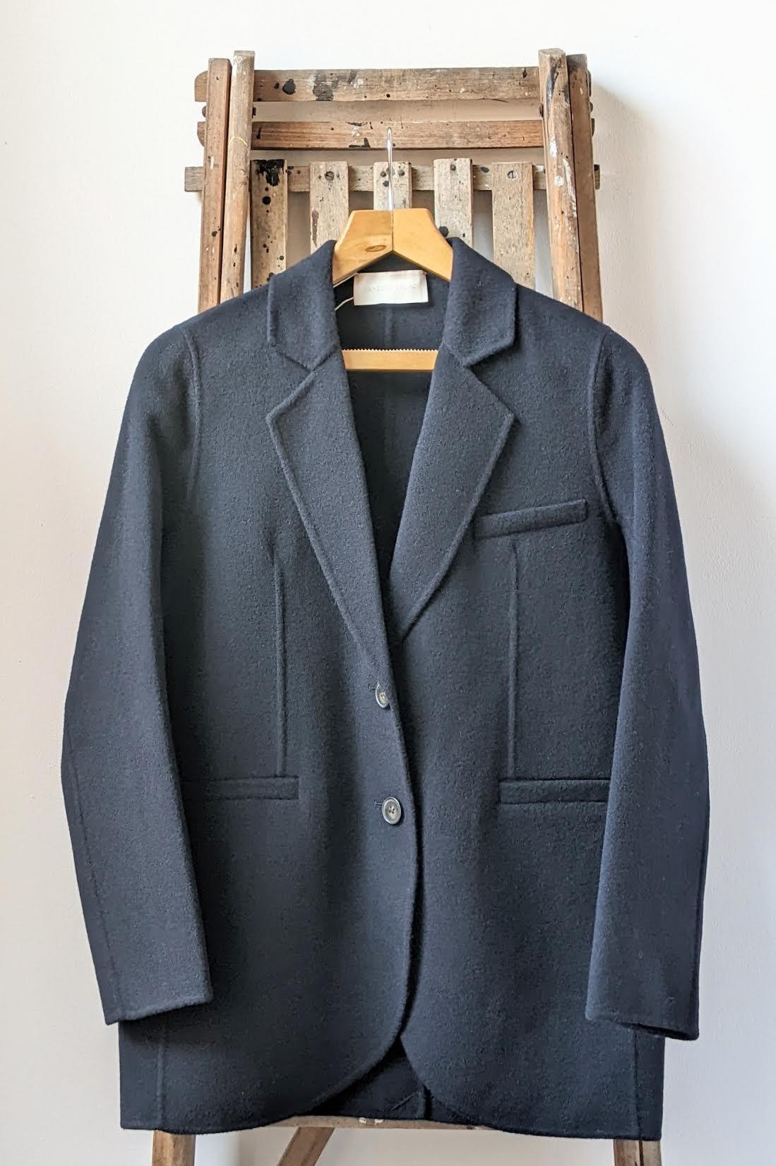 Vanessa Bruno - Marc Marine Soft Wool Jacket - 32 The Guild