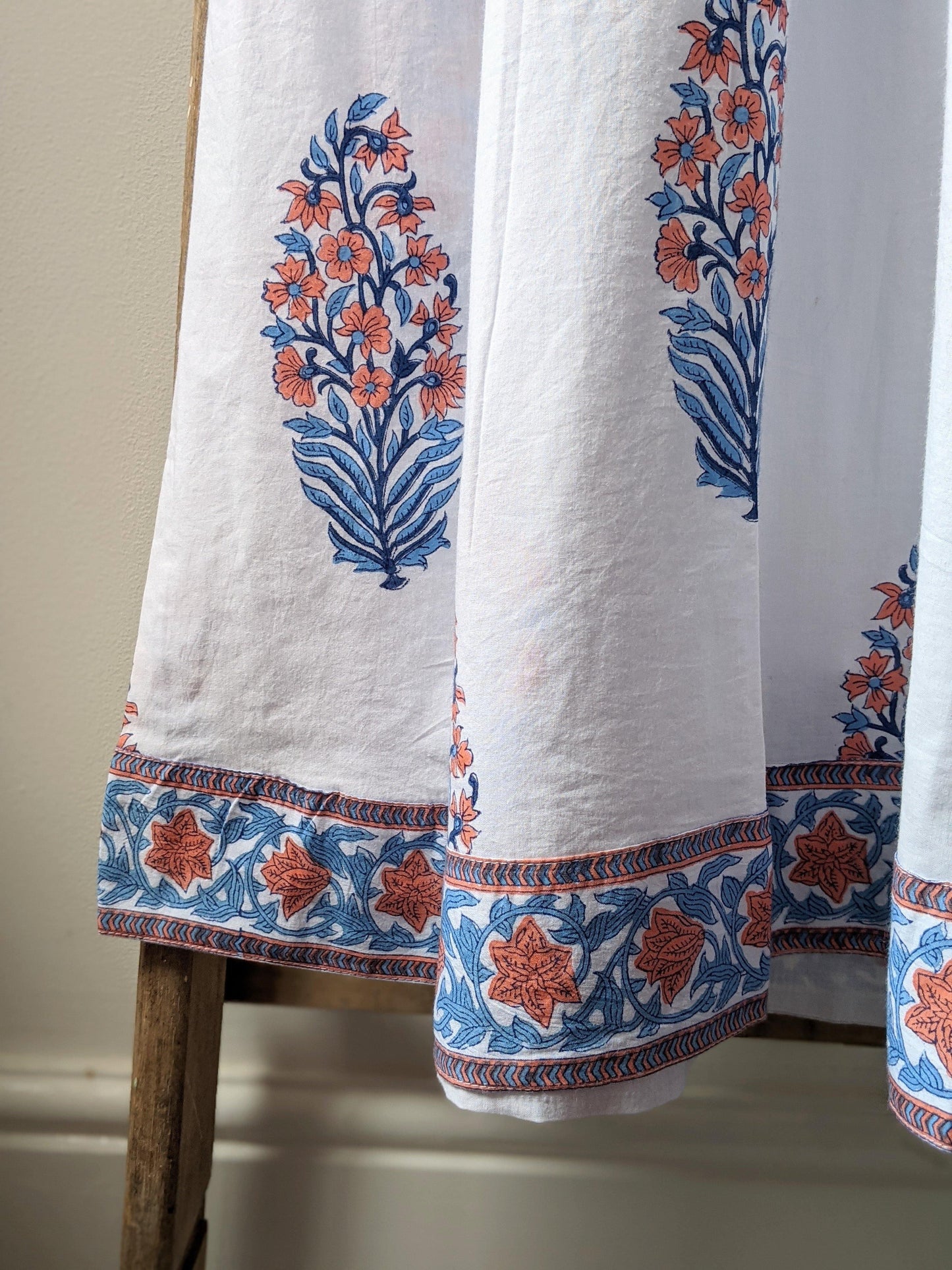 Pink City Prints - Maria Peach Lily Dress - 32 The Guild