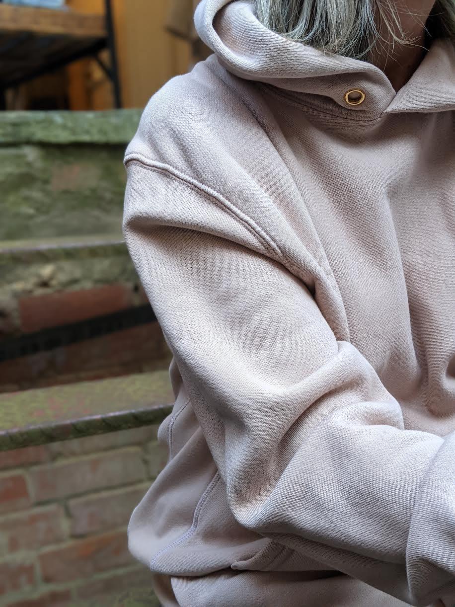 Les Tien - Mauve Hooded Sweatshirt - 32 The Guild