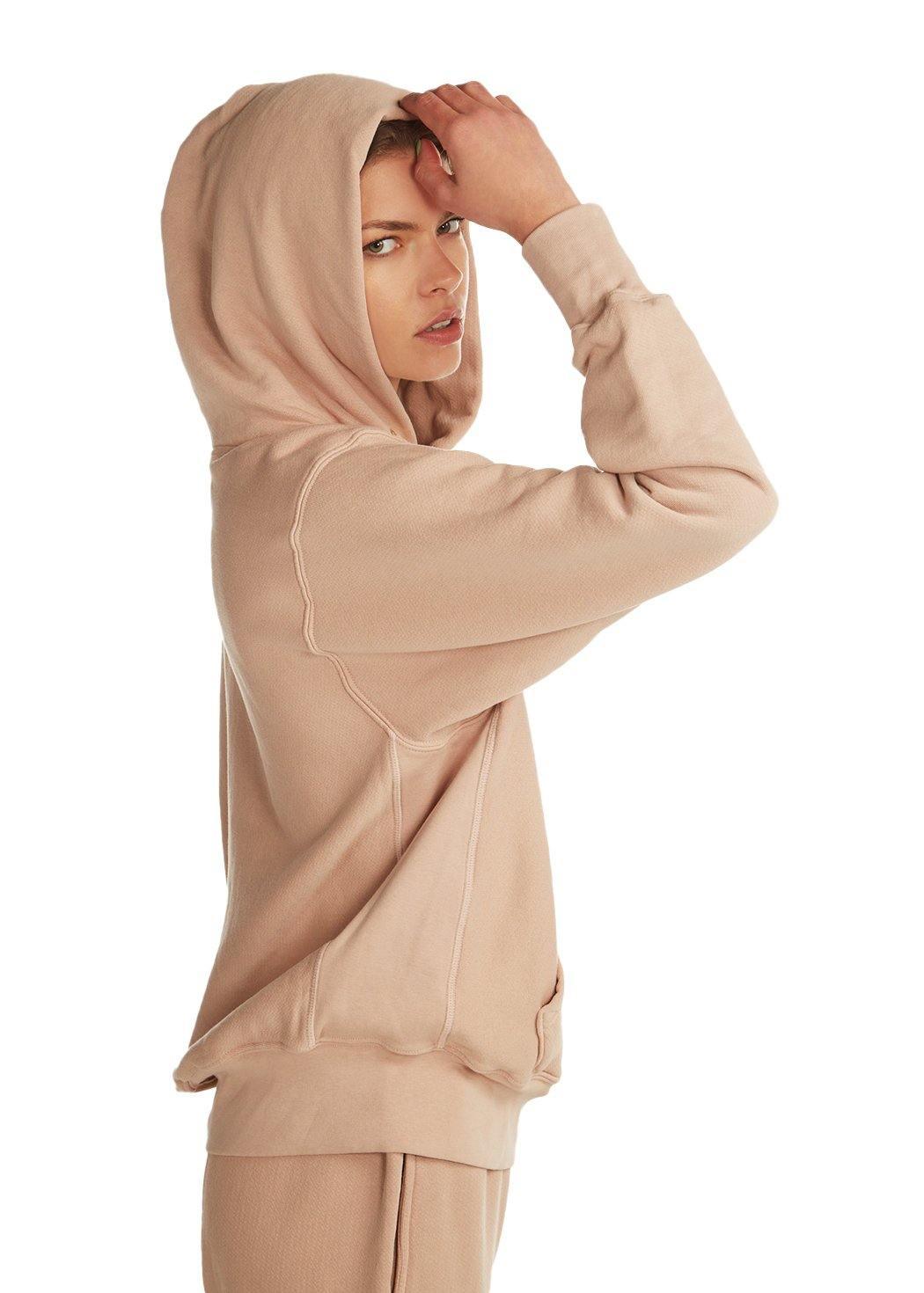 Les Tien - Mauve Hooded Sweatshirt - 32 The Guild