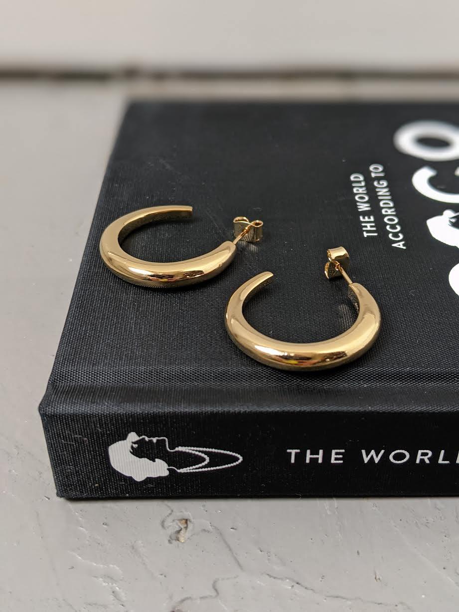 Isabel Marant Etoile - Medium Gold Hoop Earrings - 32 The Guild