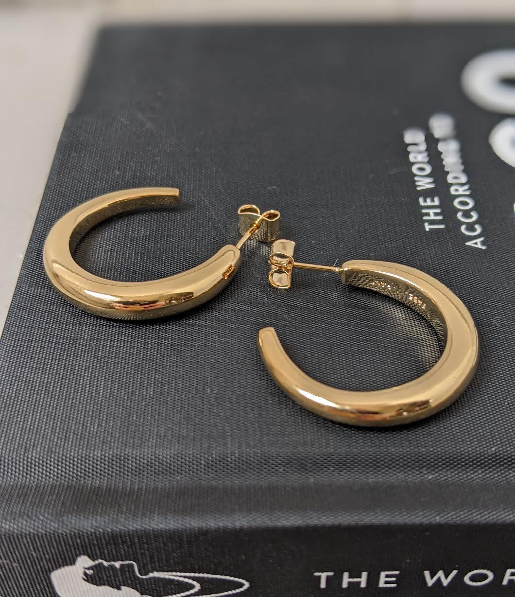 Isabel Marant Etoile - Medium Gold Hoop Earrings - 32 The Guild