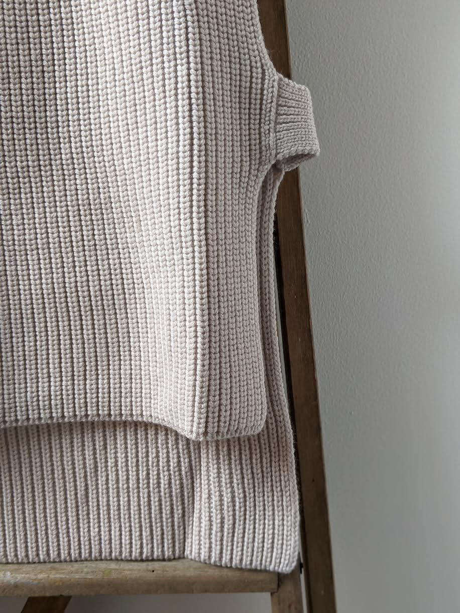 Isabel Marant Etoile - Megan Ecru Turtleneck Vest - 32 The Guild