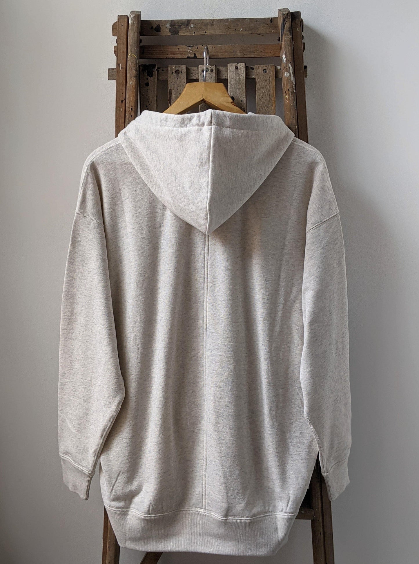 Isabel Marant Etoile - Miline Colour Block Ecru Hooded Sweatshirt - 32 The Guild