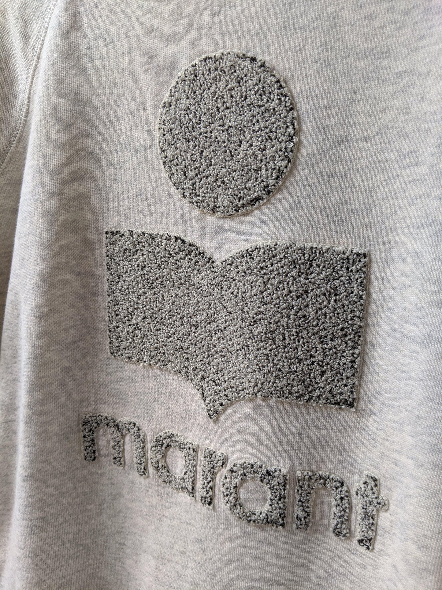 Isabel Marant Etoile - Milly Ecru Woven Sweatshirt - 32 The Guild