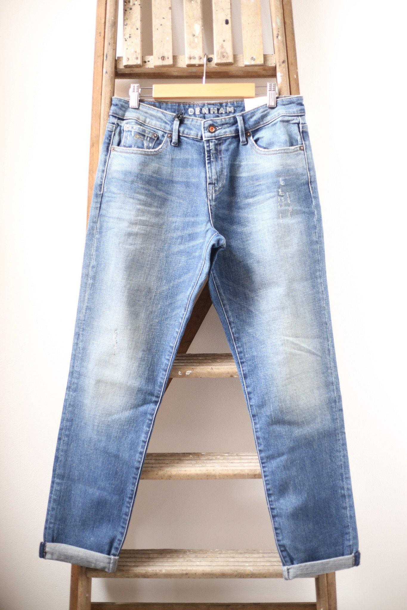 Denham The Jeanmaker - Monroe Blue Girlfriend Jean - 32 The Guild
