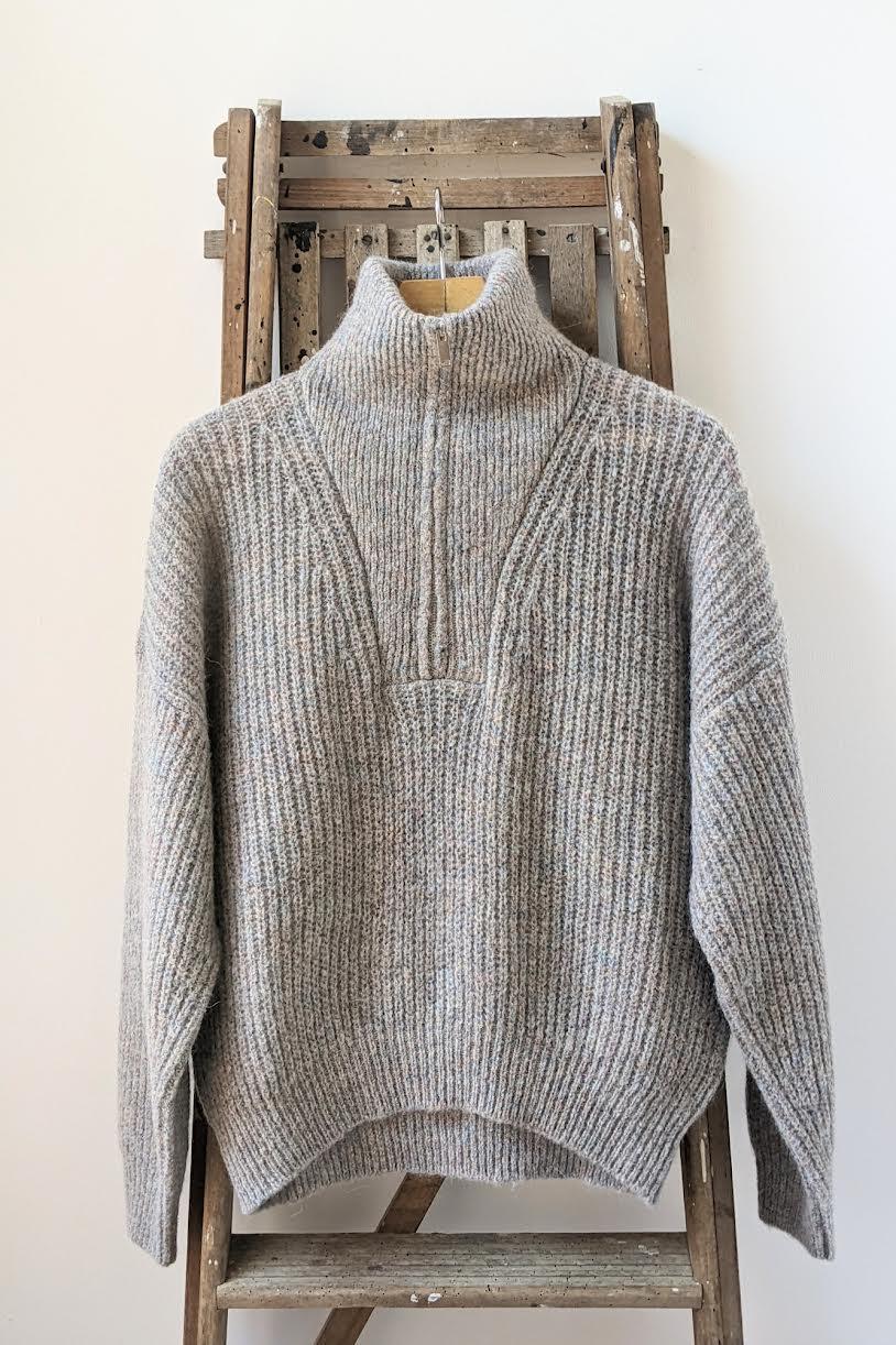Isabel Marant Etoile - Myclan Half-Zip Sweater - 32 The Guild