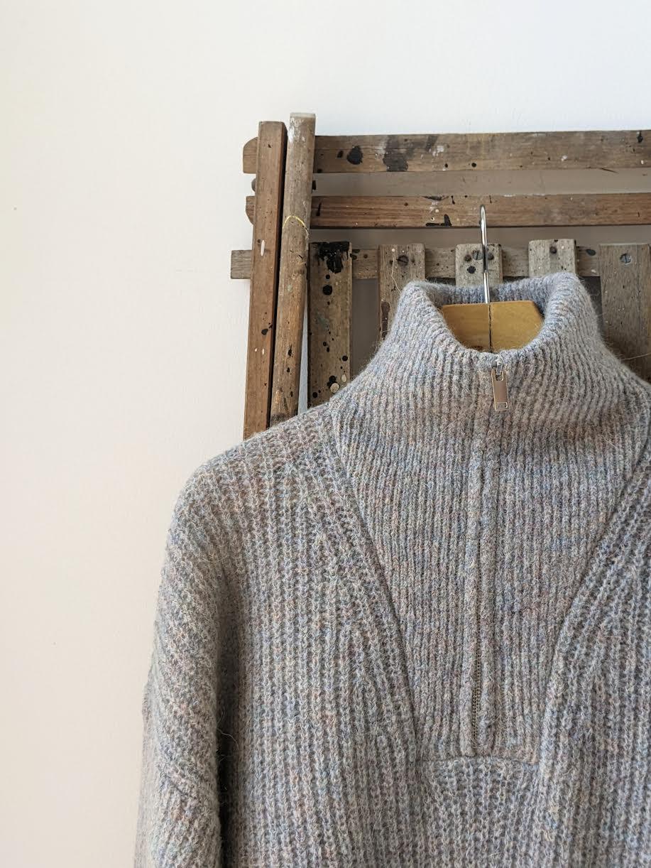 Isabel Marant Etoile - Myclan Half-Zip Sweater - 32 The Guild