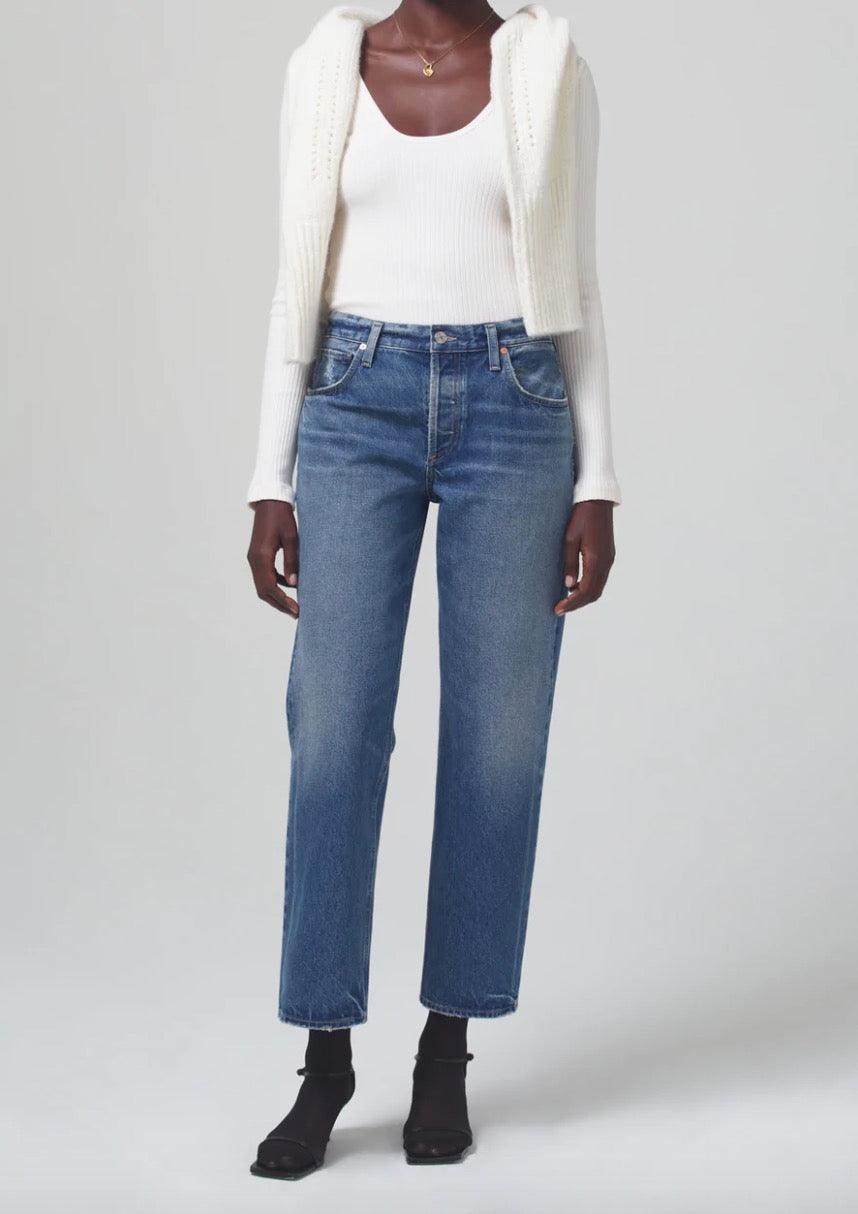 Citizens of Humanity - Neve Oasis Low-Slung Relaxed Jeans - 32 The Guild
