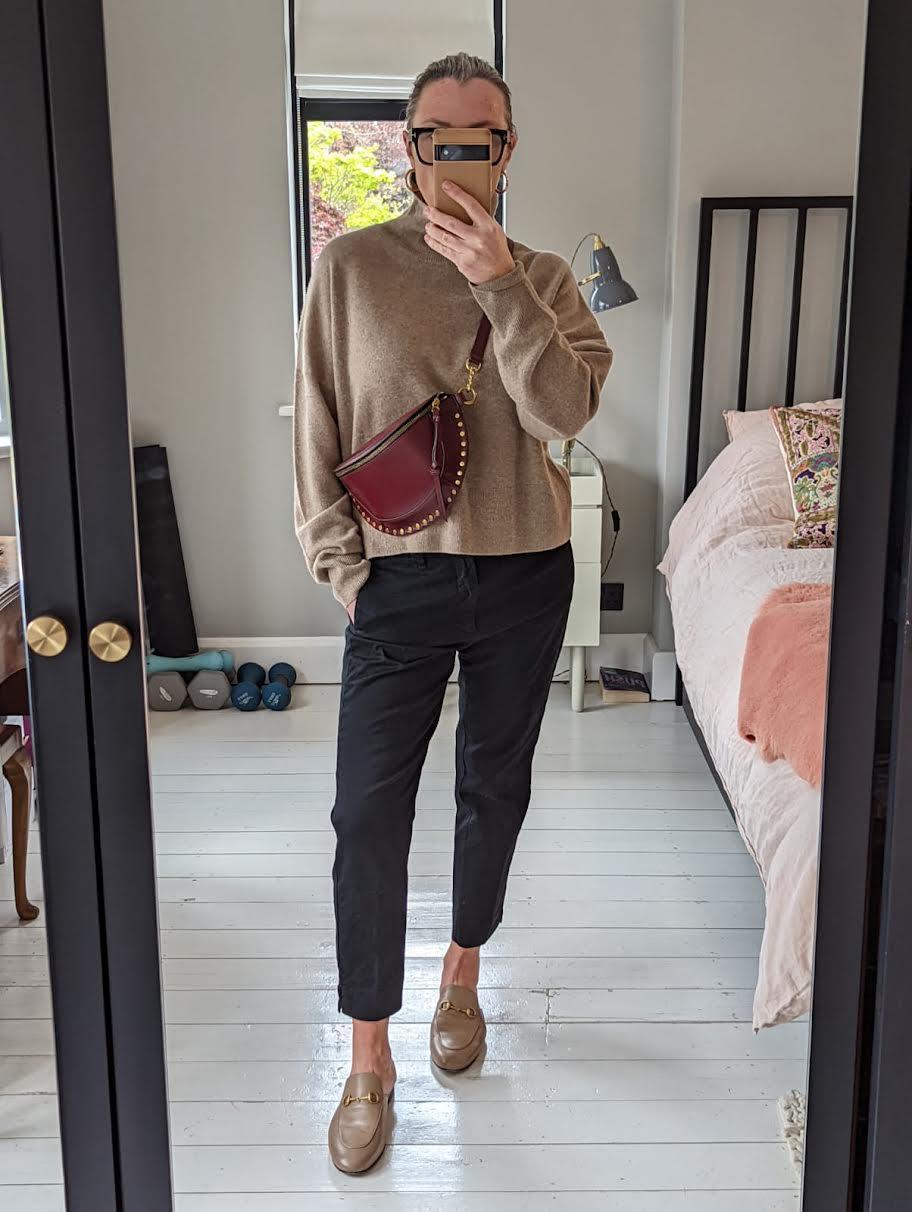Samsoe Samsoe - Nola Starfish Cashmere Turtleneck Knit - 32 The Guild