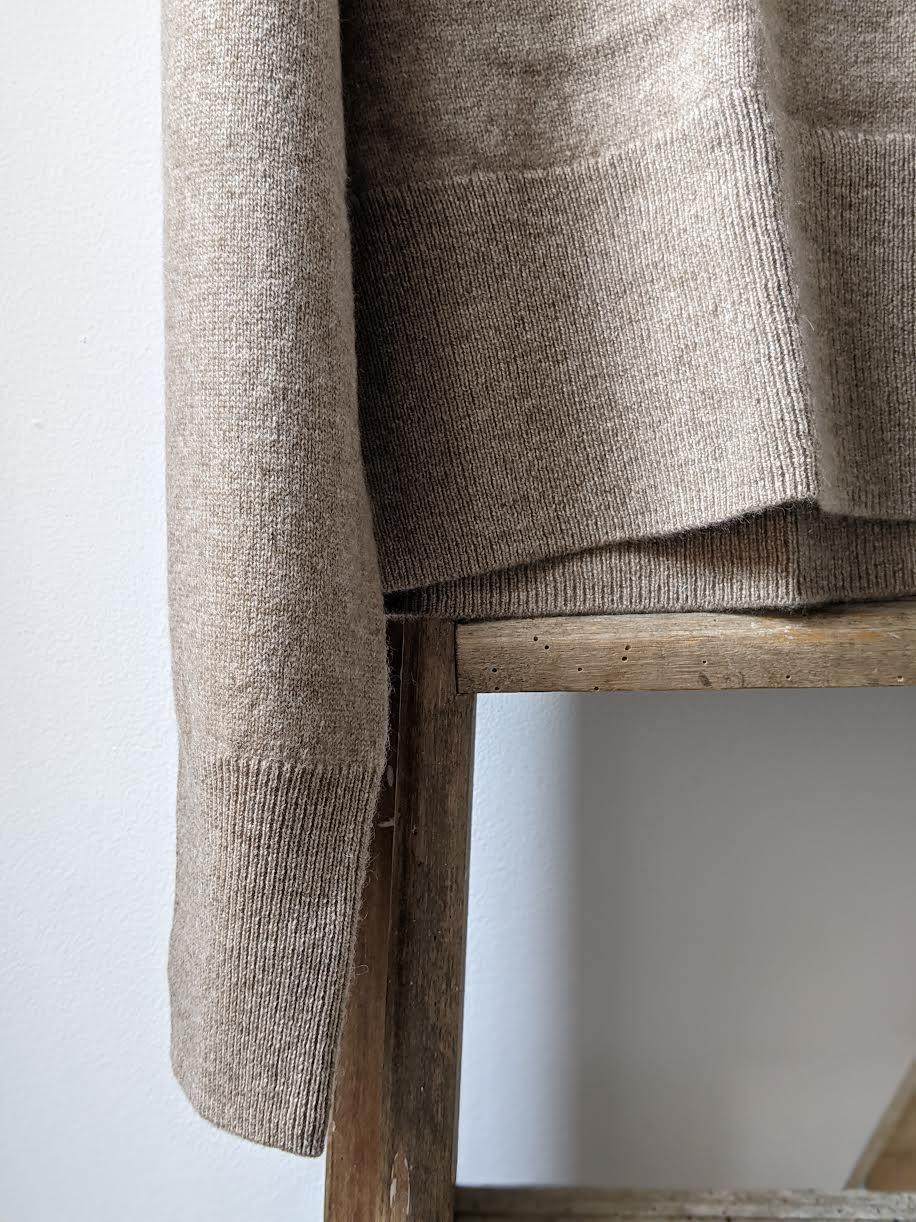 Samsoe Samsoe - Nola Starfish Cashmere Turtleneck Knit - 32 The Guild