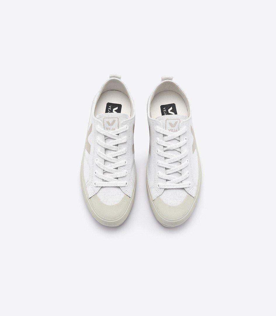 Veja - Nova Canvas White Pierre Sneakers - 32 The Guild