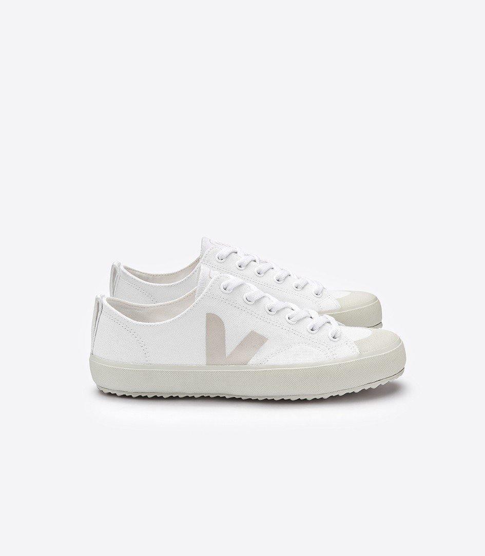 Veja - Nova Canvas White Pierre Sneakers - 32 The Guild