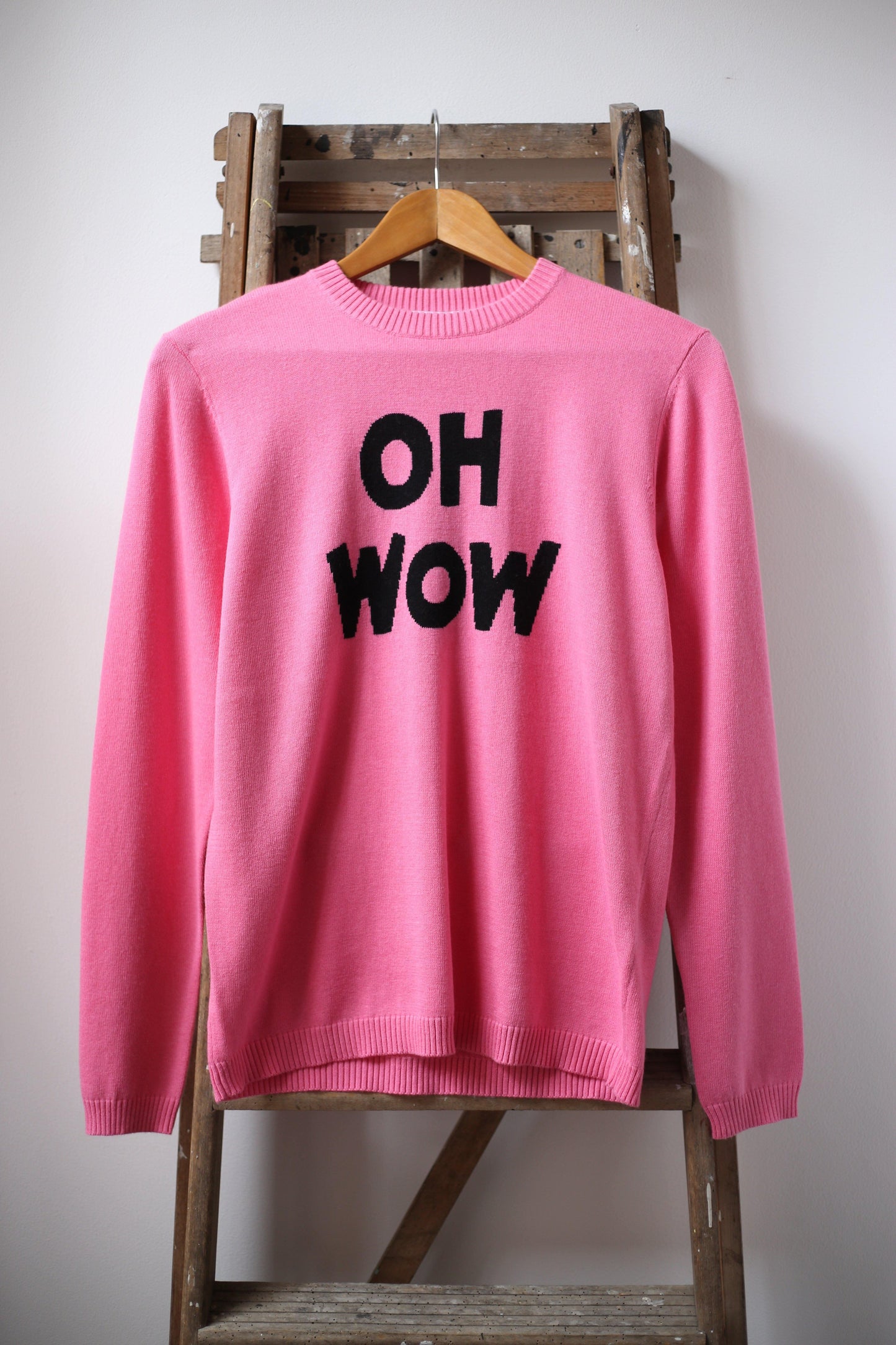 Bella Freud - Oh Wow Pink Jumper - 32 The Guild