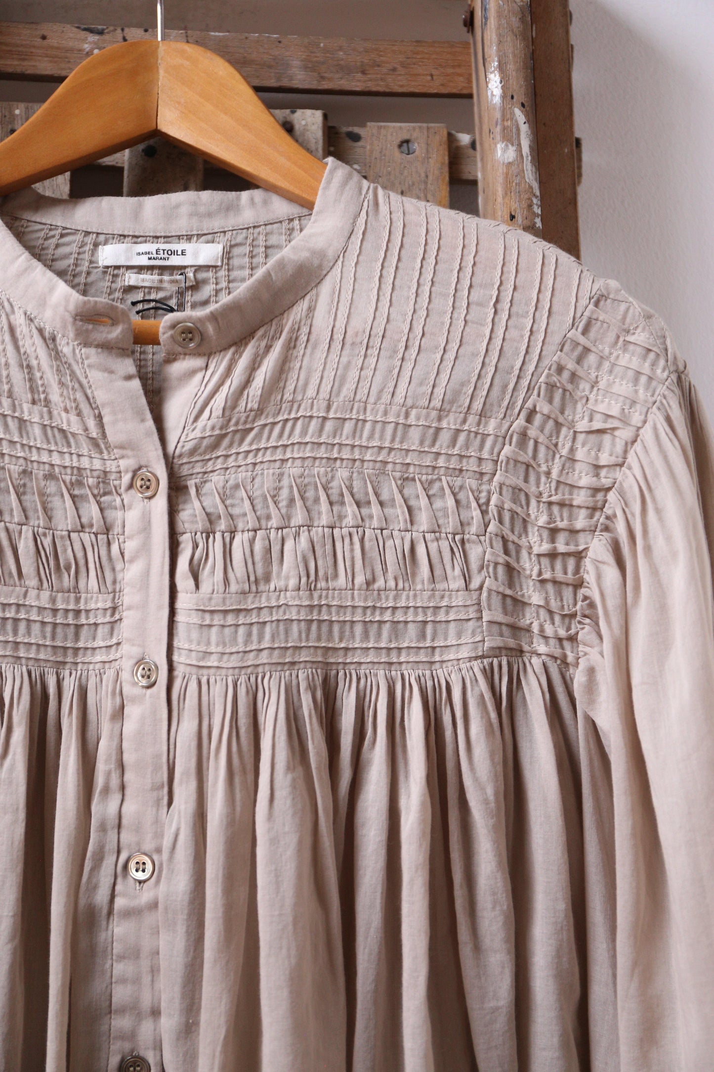 isabel marant etoile plalia voile blouse