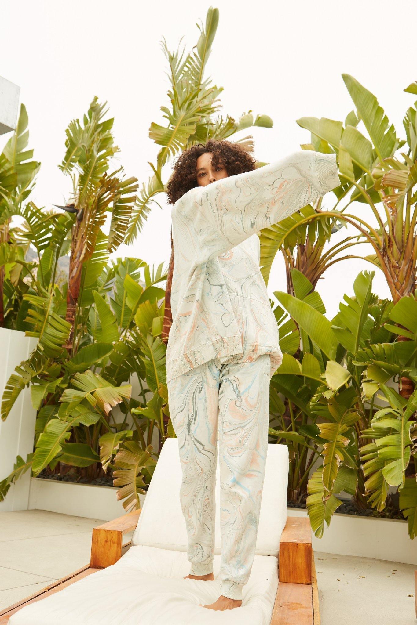 La Detresse - Psychedelic Opal Sweatpants - 32 The Guild