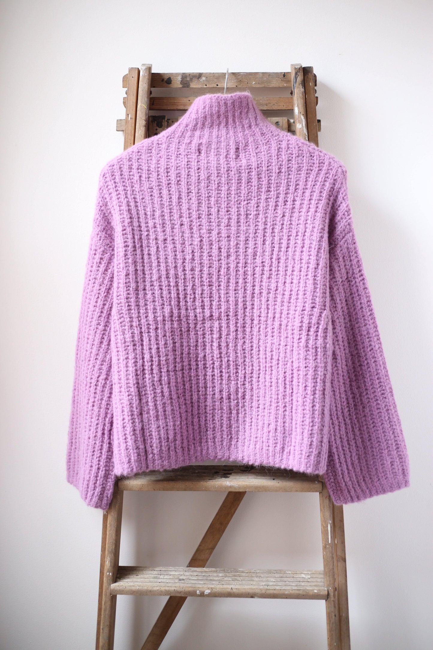 Samsoe Samsoe - Reeves Lilac Turtleneck Jumper - 32 The Guild