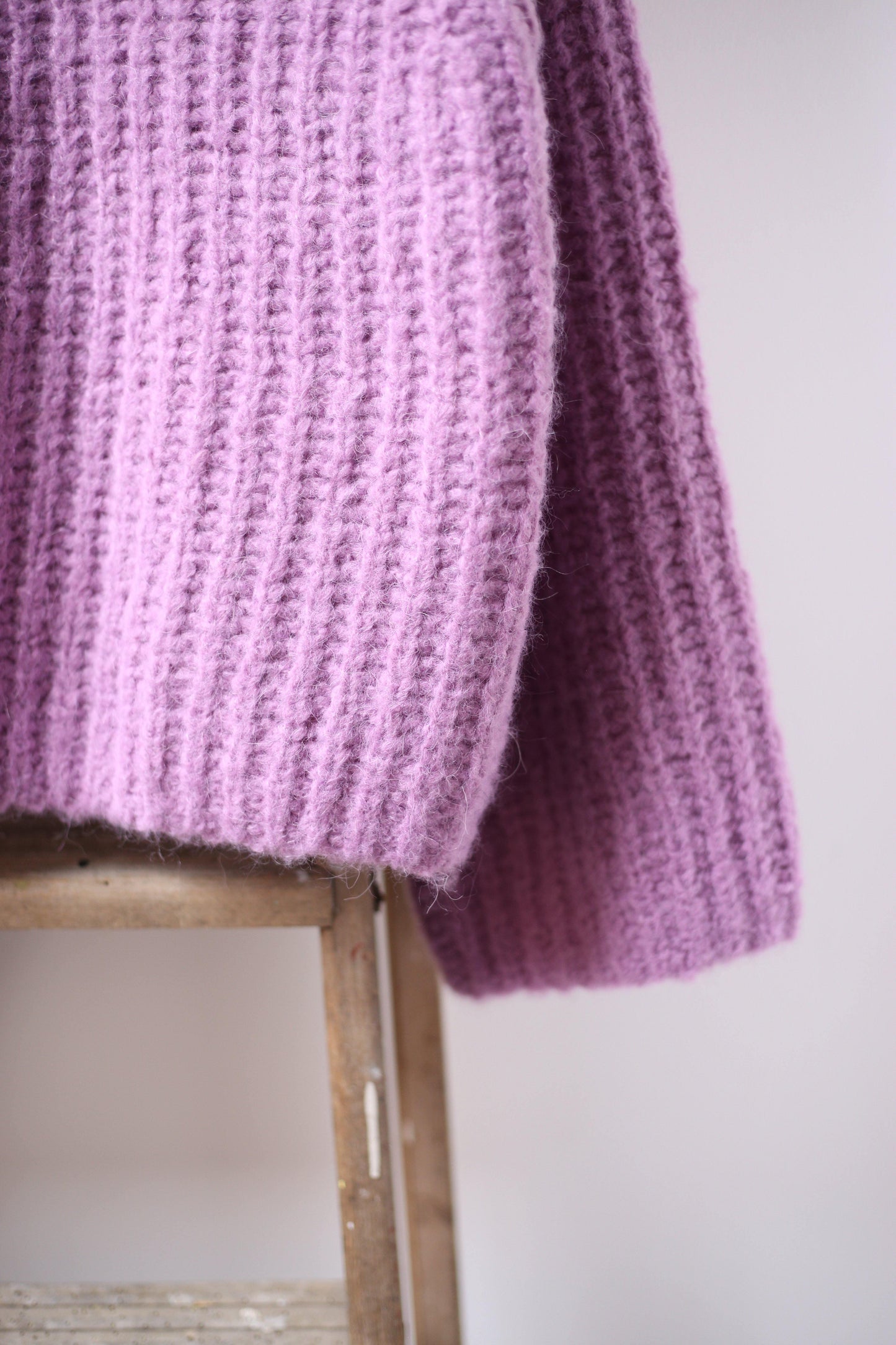 Samsoe Samsoe - Reeves Lilac Turtleneck Jumper - 32 The Guild