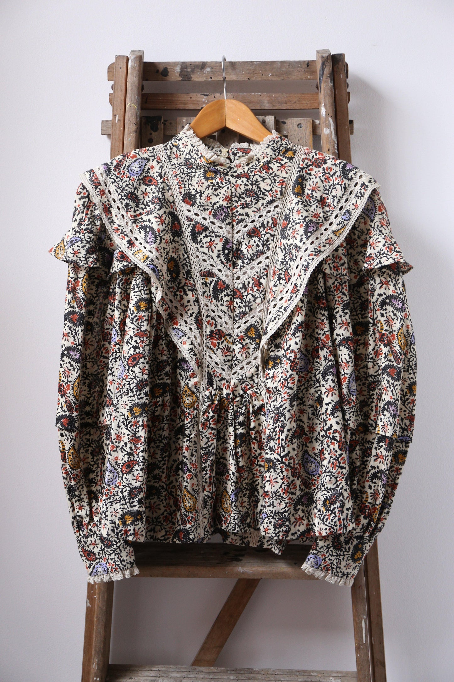 isabel marant etoile reign ecru top
