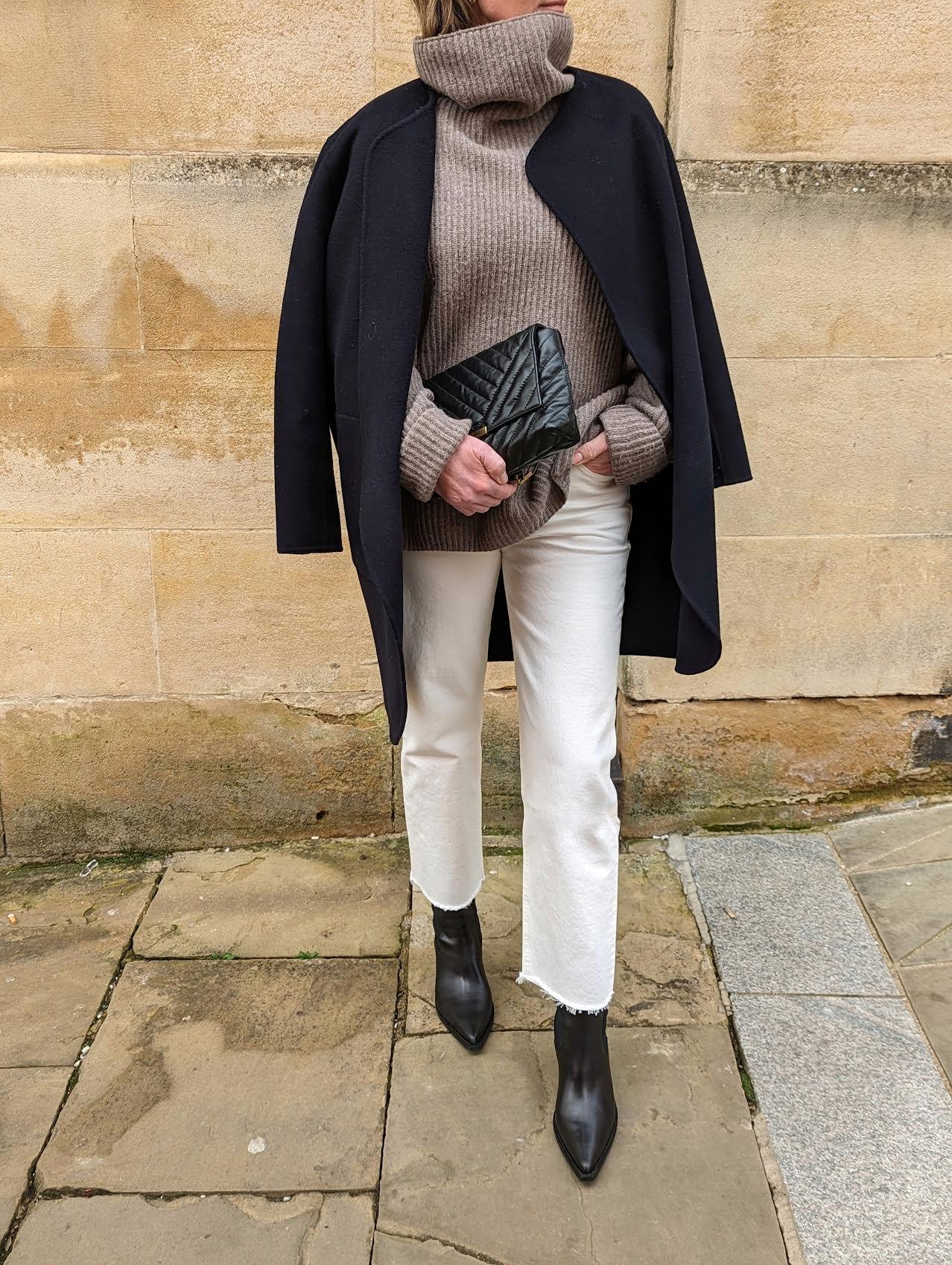 Vanessa Bruno - Rino Marine Soft Wool Belted Jacket - 32 The Guild