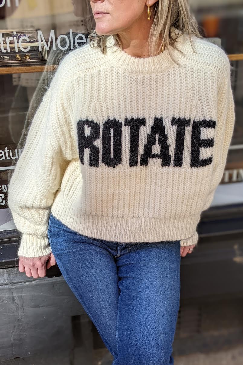 Rotate - Rotate Shandy White Knit - 32 The Guild