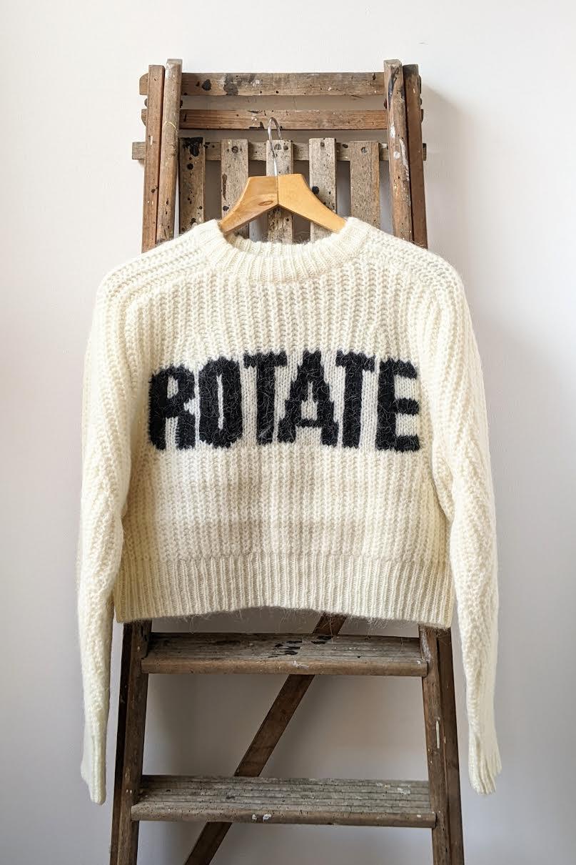 Rotate - Rotate Shandy White Knit - 32 The Guild