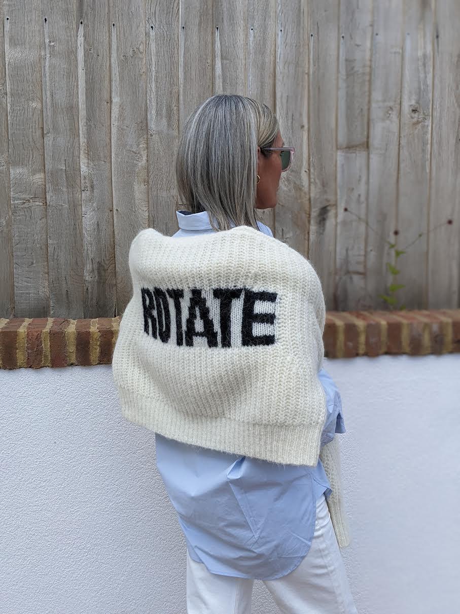 Rotate - Rotate Shandy White Knit - 32 The Guild