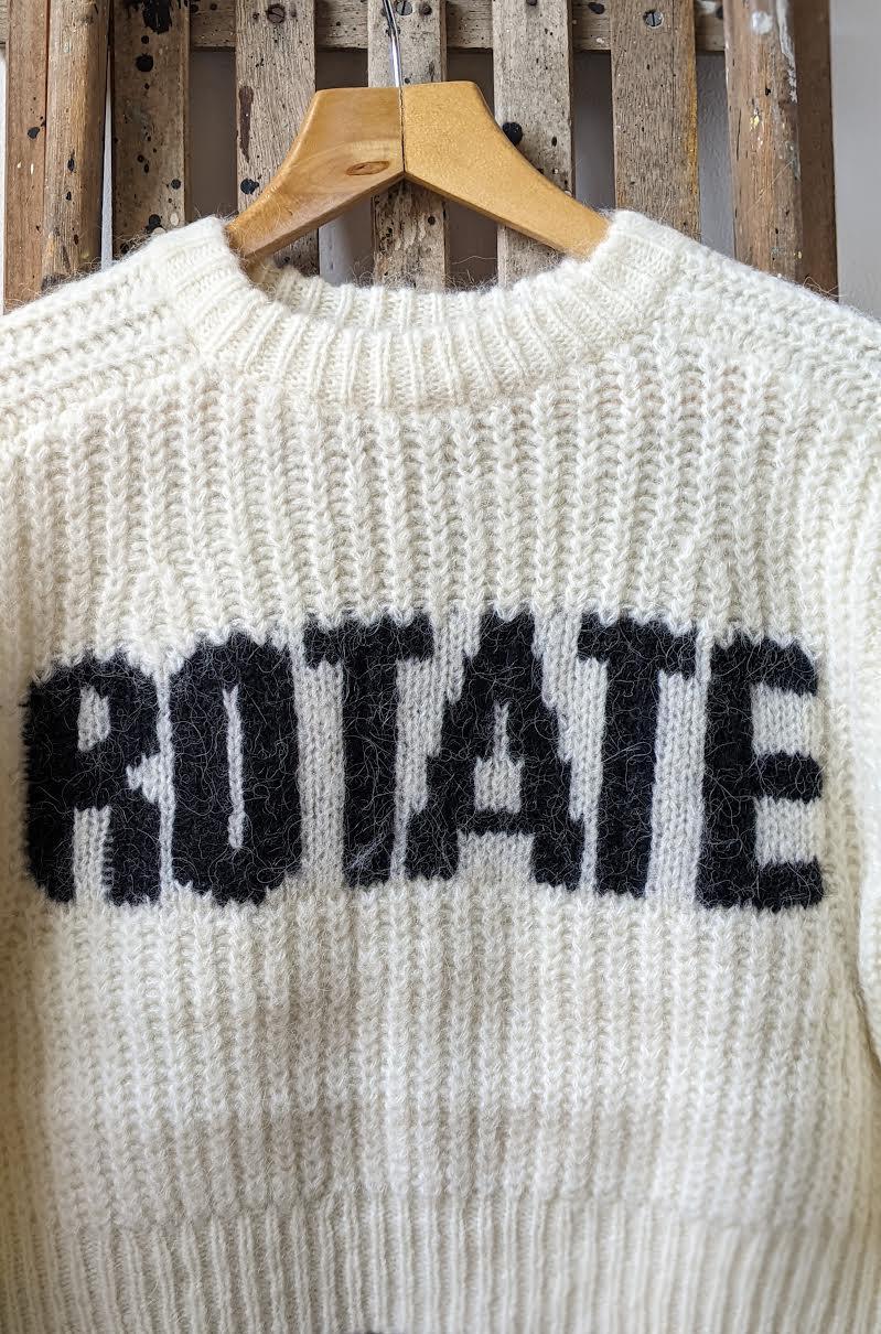 Rotate - Rotate Shandy White Knit - 32 The Guild