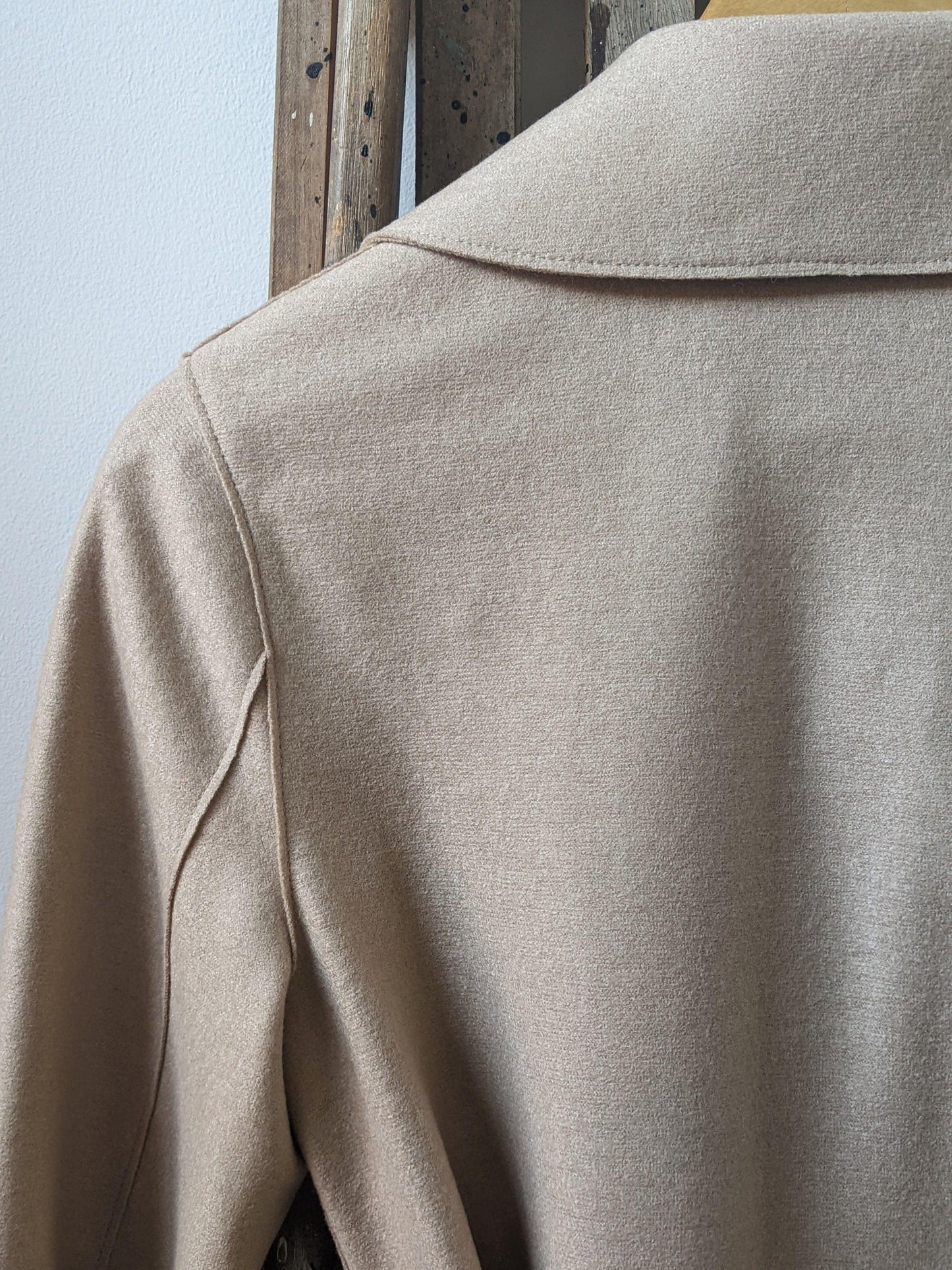 Harris Wharf - Sand Belted Trench Coat - 32 The Guild