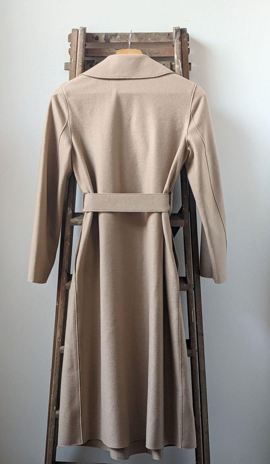 Harris Wharf - Sand Belted Trench Coat - 32 The Guild