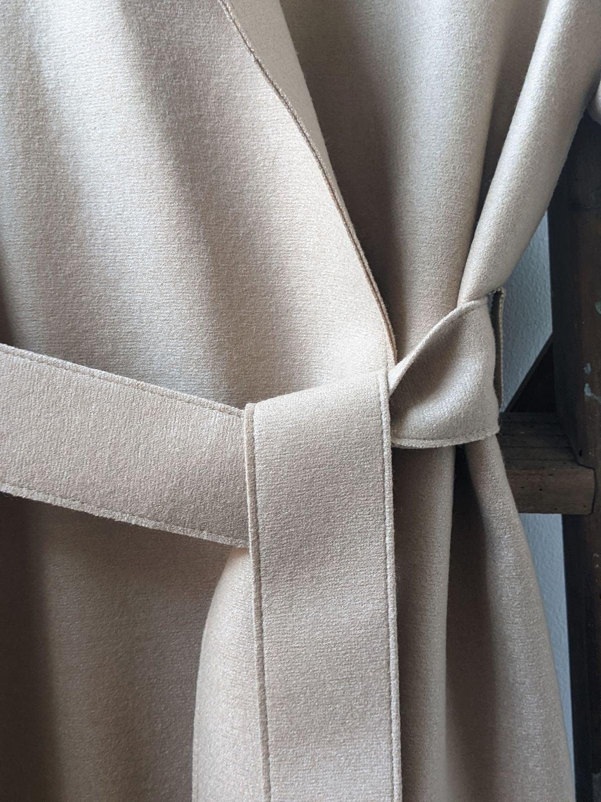 Harris Wharf - Sand Belted Trench Coat - 32 The Guild