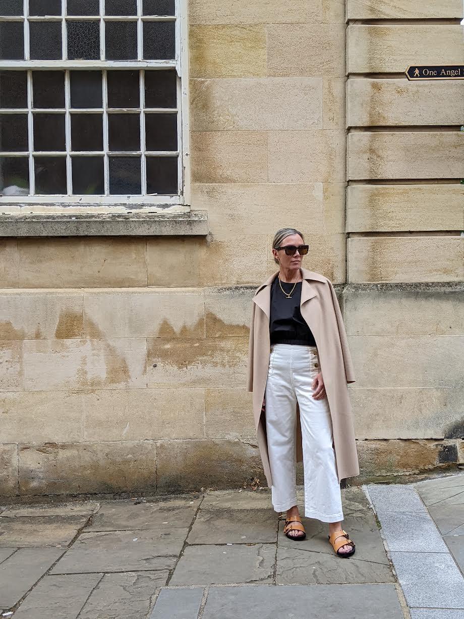 Harris Wharf - Sand Belted Trench Coat - 32 The Guild