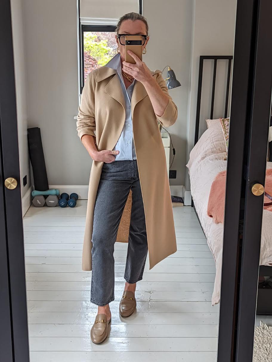 Harris Wharf - Sand Belted Trench Coat - 32 The Guild