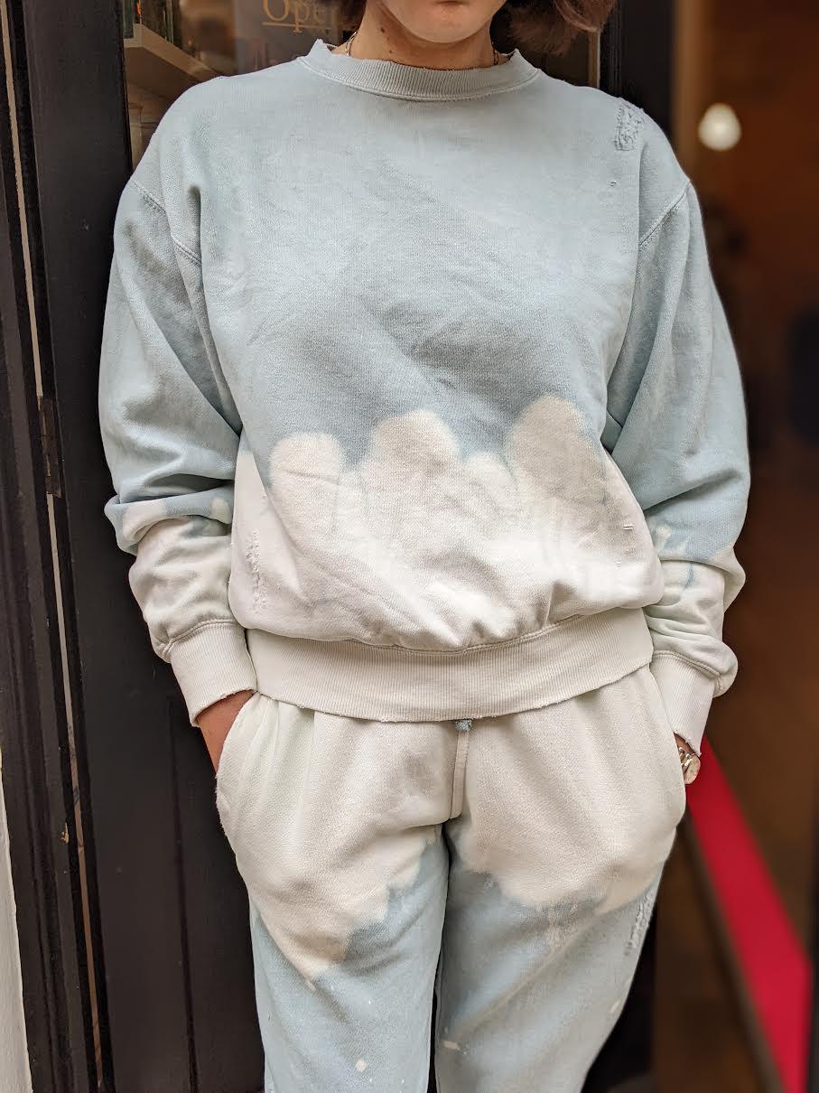La Detresse - Seafoam Acid Wash Sweatpants - 32 The Guild