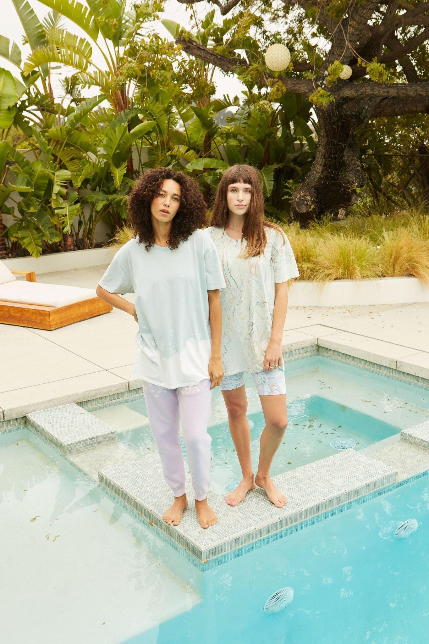 La Detresse - Seafoam Acid Wash T-Shirt - 32 The Guild