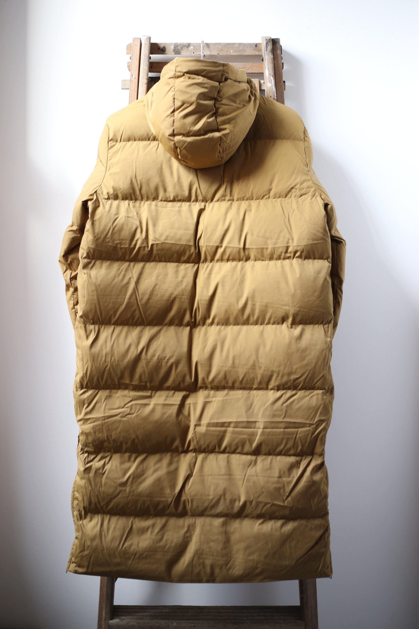 samsoe samsoe sera dull gold padded coat