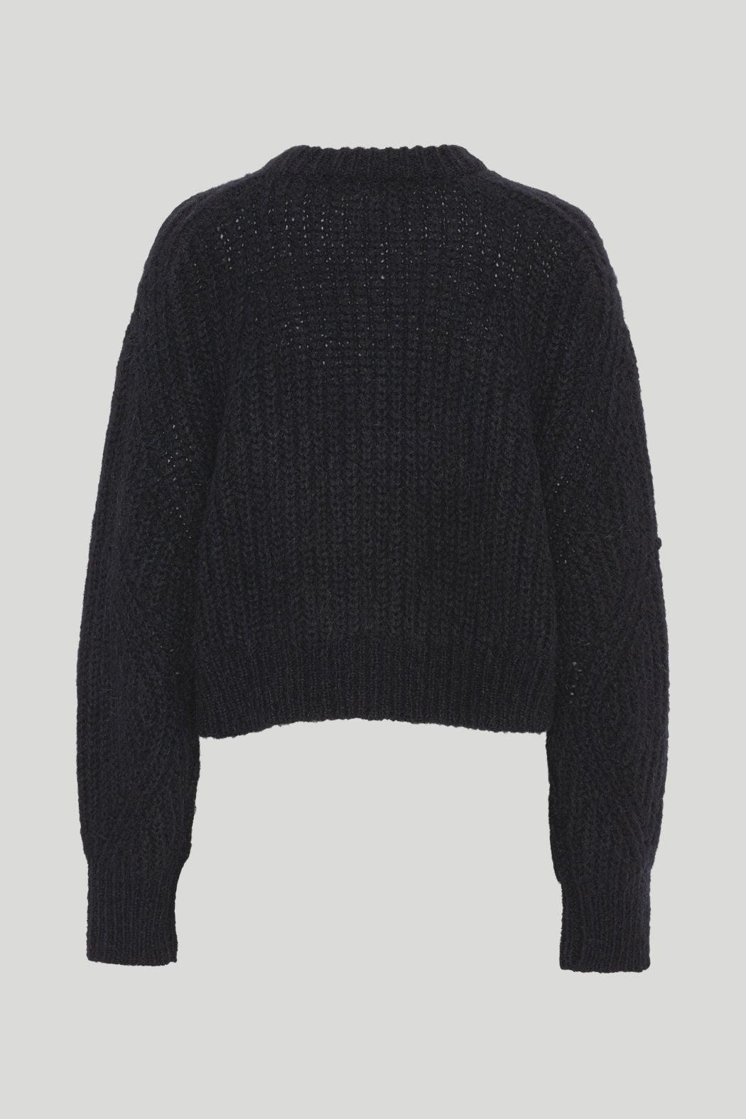 Rotate Remain - Shandy Black Logo Knit - 32 The Guild