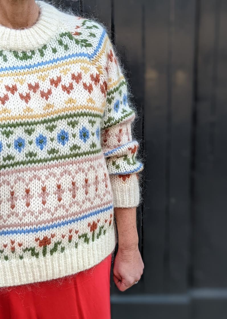 Samsoe Samsoe - Simones Whisper White Crew Neck Jumper - 32 The Guild