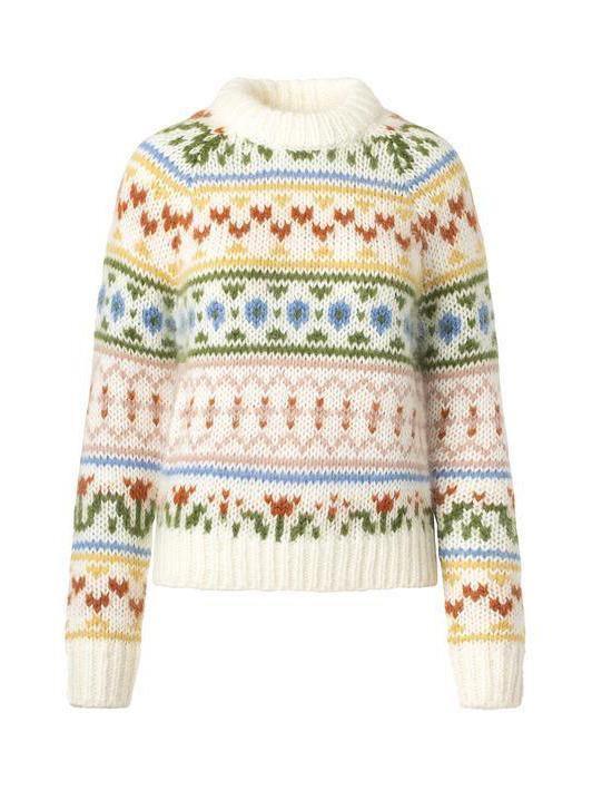Samsoe Samsoe - Simones Whisper White Crew Neck Jumper - 32 The Guild