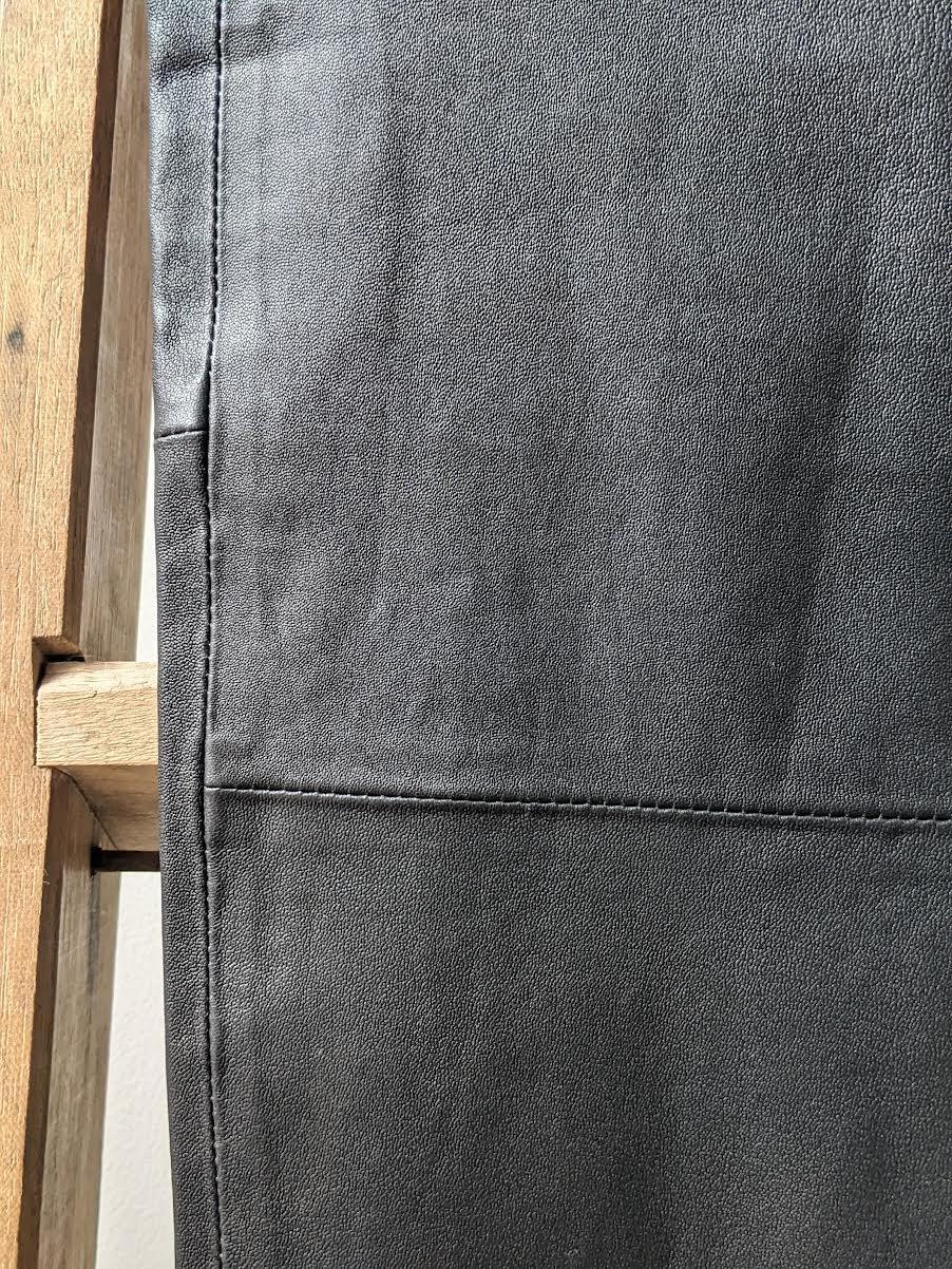 Rotate Remain - Snipe Black Leather Leggings - 32 The Guild