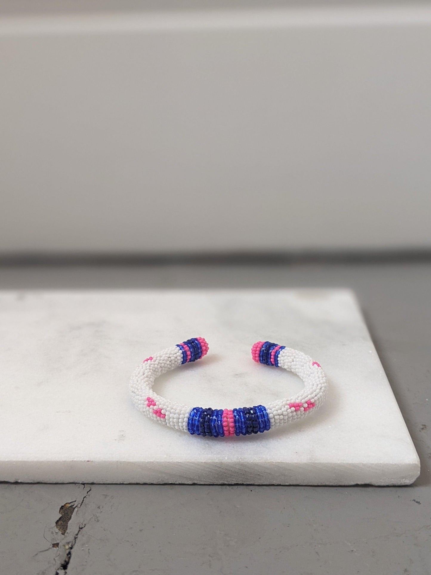 Isabel Marant Etoile - Sora Pink Beaded Cuff - 32 The Guild