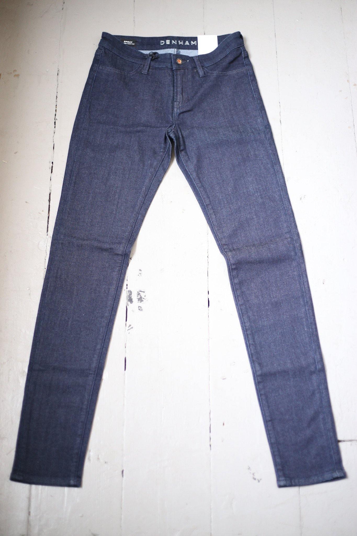 Denham The Jeanmaker - Spray Yir Dark Blue Skinny Jeans - 32 The Guild