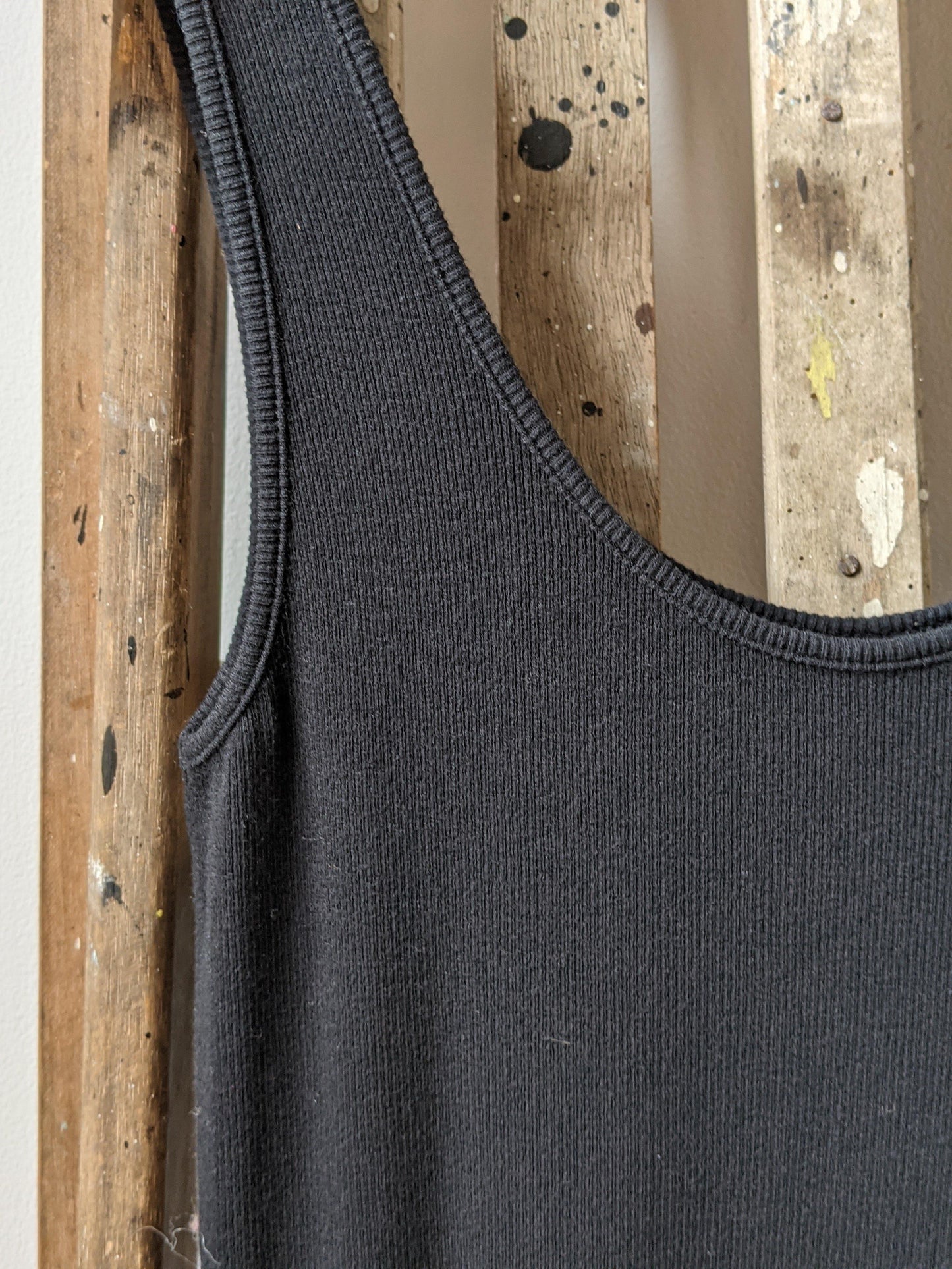 samsoe samsoe suella black jersey dress