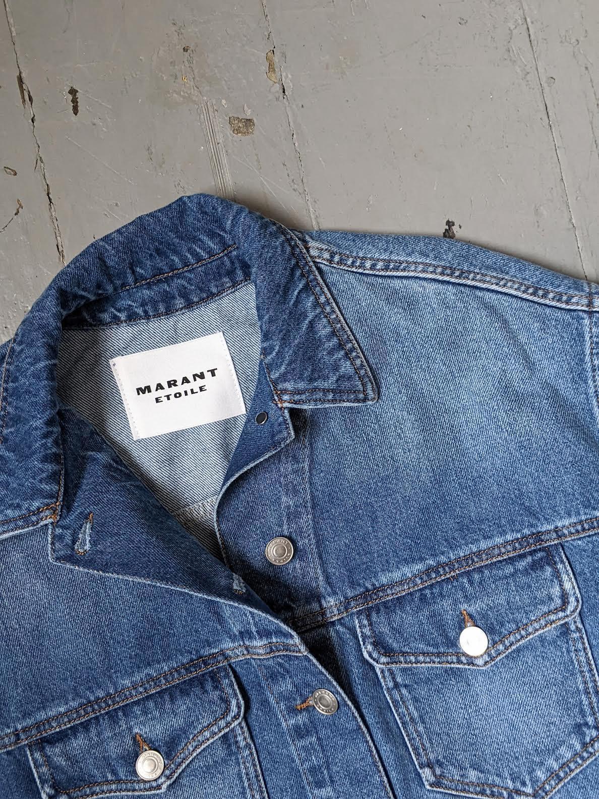 Isabel Marant Etoile - Tadia Blue Denim Jacket - 32 The Guild