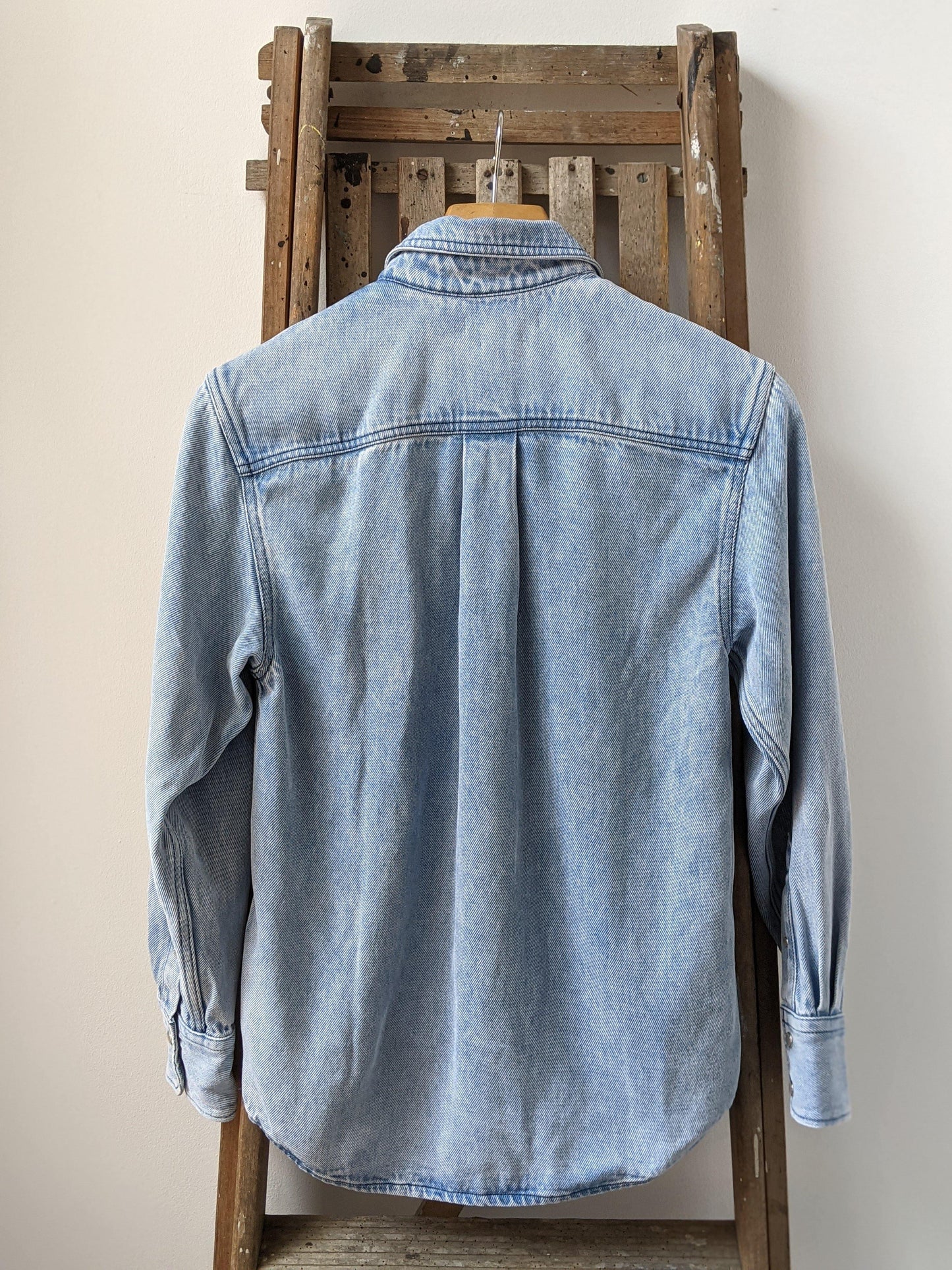 isabel marant etoile tahis light blue shirt